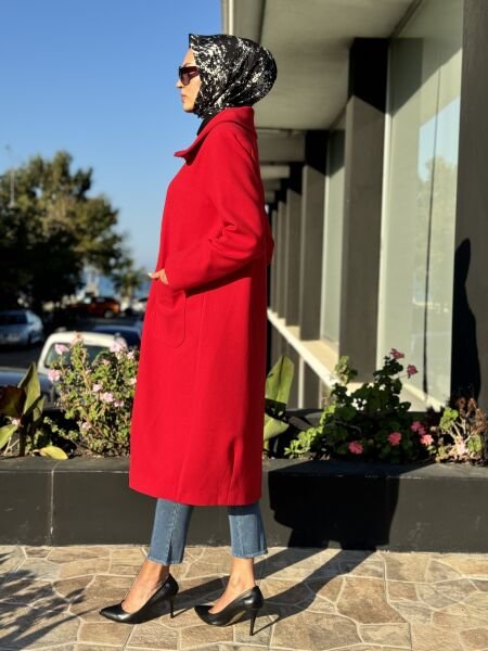 Almarwah Kaşe Kap 505301 KIRMIZI - 1