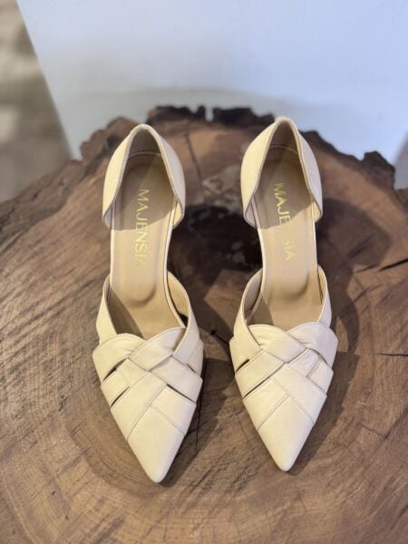 Majensia Kısa Topuklu Deri Ayakkabı 151122