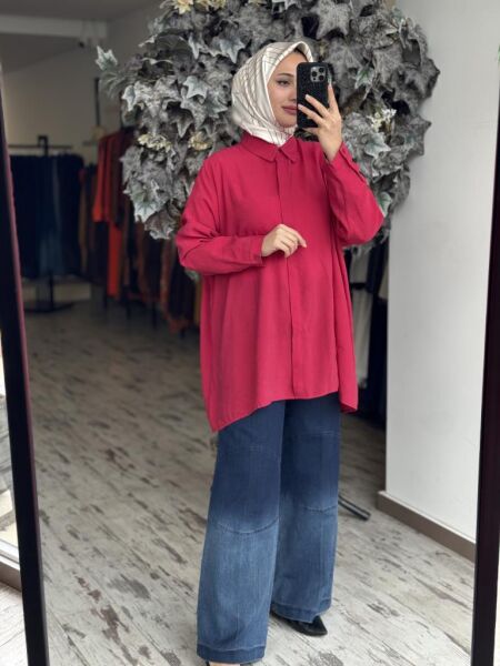 QooQ Yarasa Kol Gömlek 25SS231