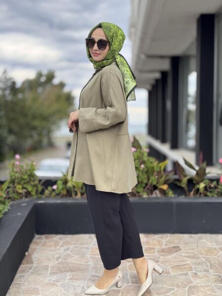 WOM BTQ Mevsimlik Tencel Patlı Gömlek