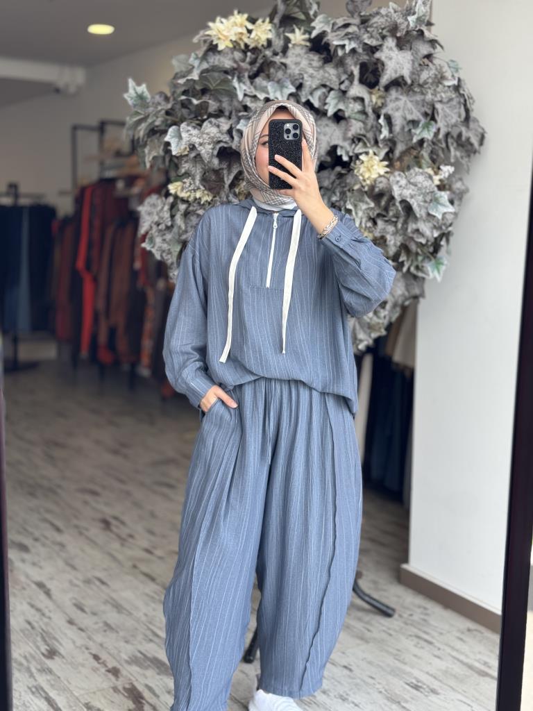 QooQ Store Lir Tunik Pantolon Takım 25SS314