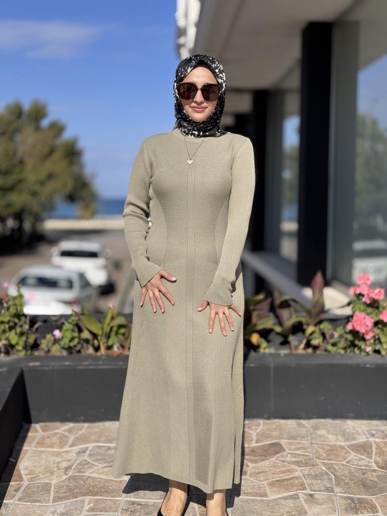 QooQ Store Triko Elbise 26FW403