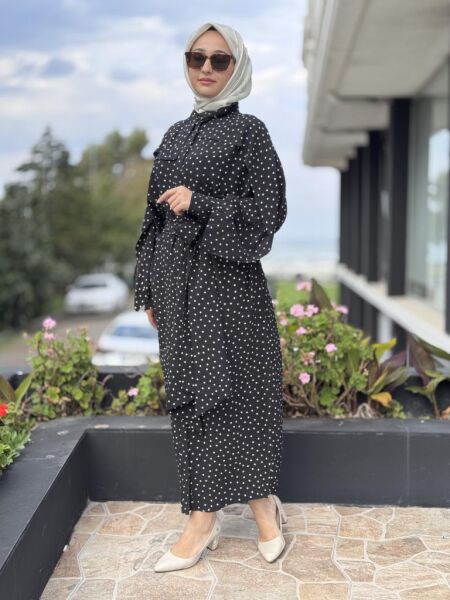 QooQ Store Puantiyeli Elbise 26FW404