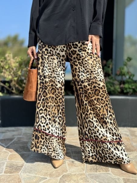 Almarwah Leopar Desenli Pantolon 606066