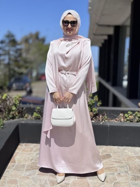 SENNA Mınze Tesettür Abiye Dress SD2530011