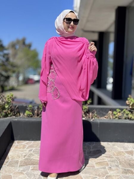 SENNA Peony Tesettür Abiye Elbise SD2530016