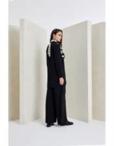 Almarwah Tunik Ve Pantolon Pili Detaylı Şık Takım 90329