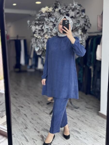 Misswhence Basic Cupra İpek Tunik 37025