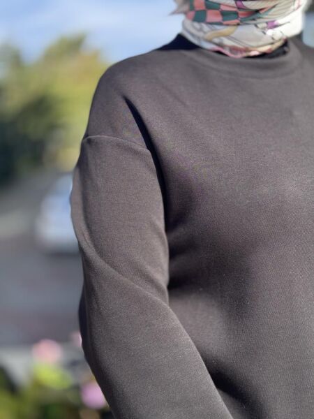 Almarwah Havuç Pantolonlu Basic Takım 202890