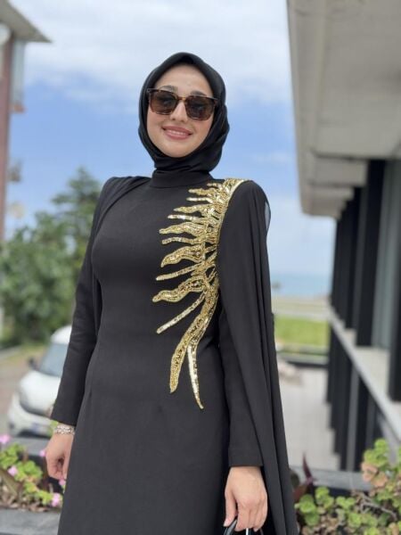 SENNA Helia Tesettür Abiye Dress SD2530027