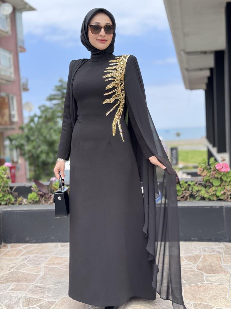 SENNA Helia Tesettür Abiye Dress SD2530027