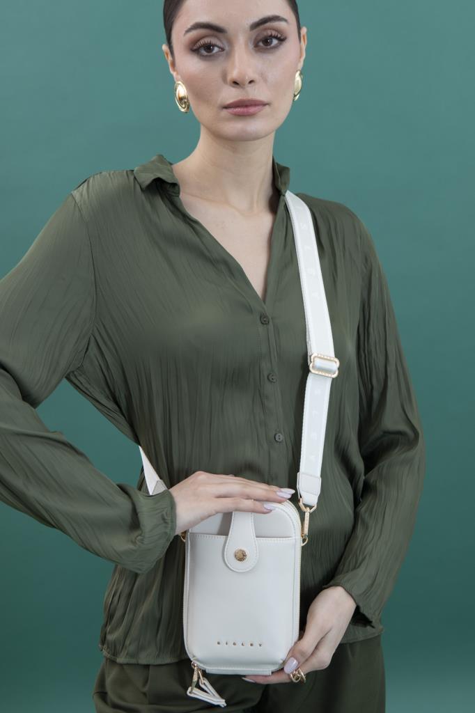 SISLEY Çanta SLY209 BEYAZ