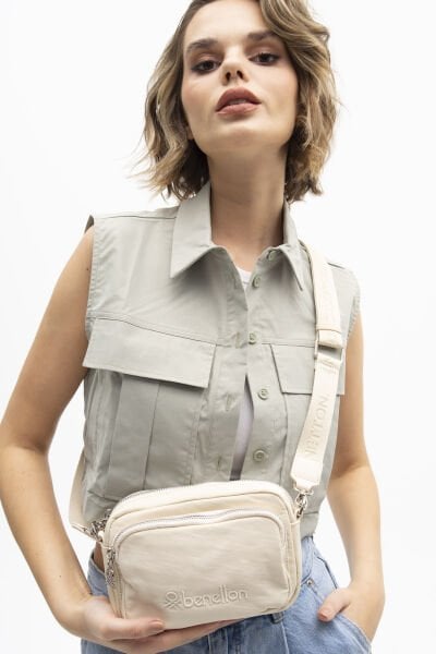 Benetton Fermuarlı Küçük Çapraz Çanta BNT1203