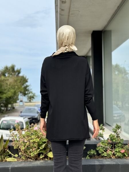 Misswhence Düğmeli Triko Tunik 36016