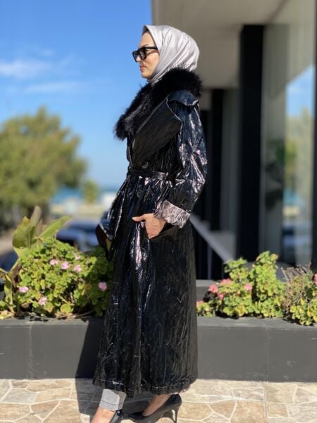 Misswhence Rugan Tam Boy Kürklü(Seyyar) Pardesü 34519