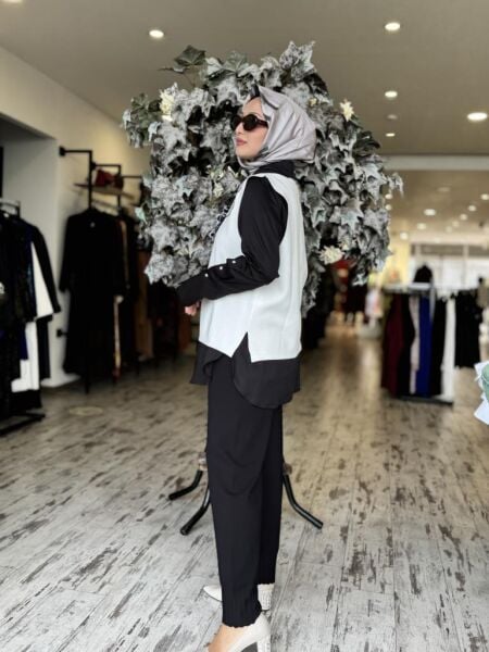 Kahma Pulpayet Detaylı Triko Süveter