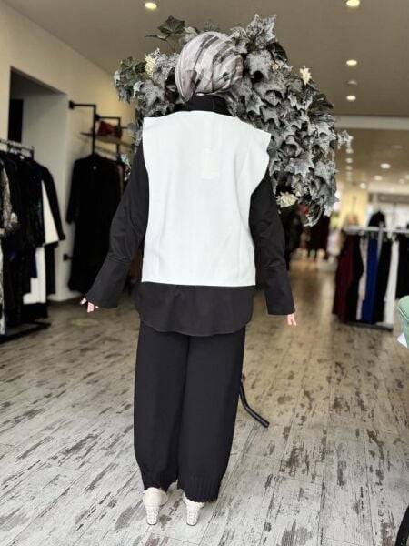 Kahma Pulpayet Detaylı Triko Süveter