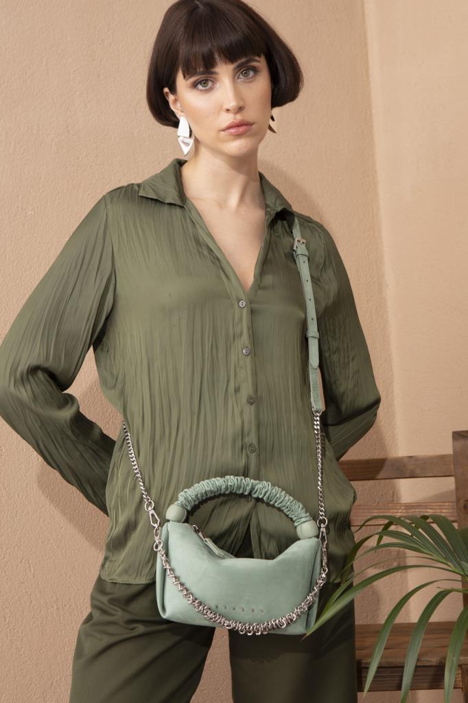 SISLEY Çanta SLY173 YEŞİL