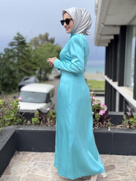 SENNA Tırena Elbise Tesettür Abiye SD2530013