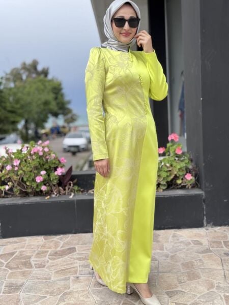 SENNA Tırena Elbise Tesettür Abiye SD2530013