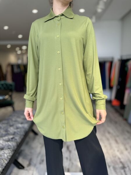 İnvee Modal Penye Gömlek 6926 BEJ - 2