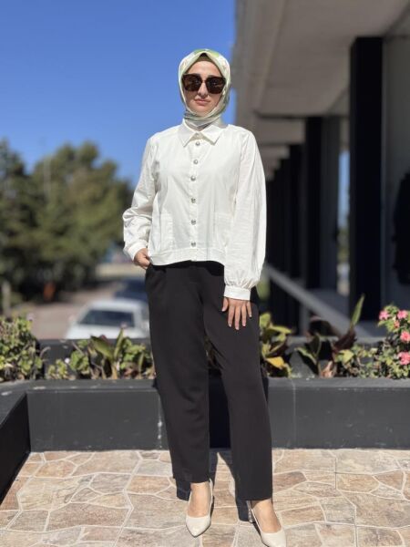 Almarwah Oysho Kumaş Havuç Pantolon 606101