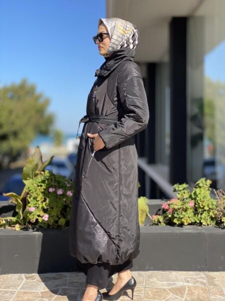 Misswhence Tam Boy Şişme Pardesü 34507