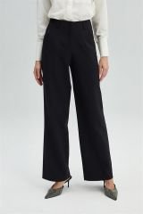 Touche Geniş Paça Krep Pantolon 23S1X004