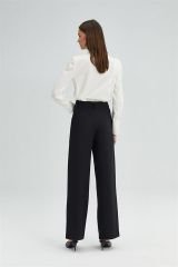 Touche Geniş Paça Krep Pantolon 23S1X004