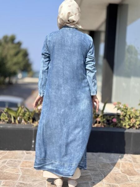 Almarwah Fermuarlı Tencel Kot Kap 404866