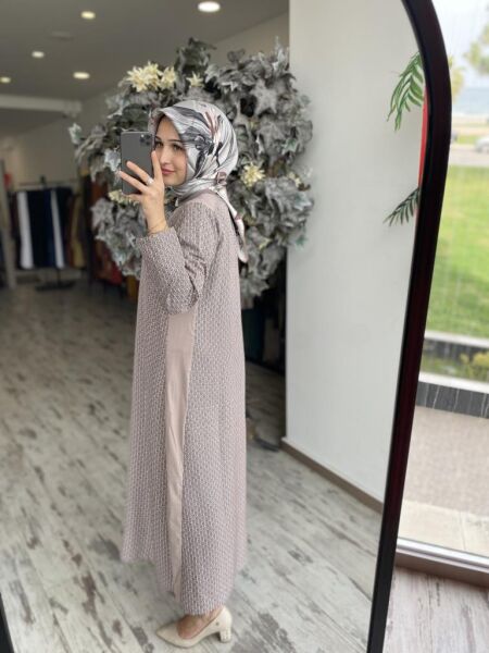 İnvee Desenli Elbise 6974