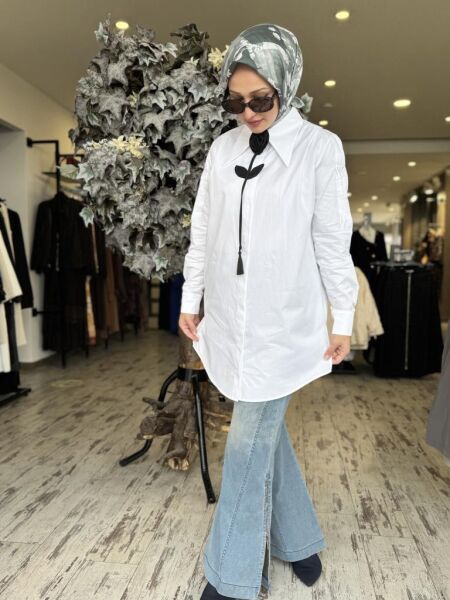 Vuu Drape Detaylı Gömlek 24FW2V083