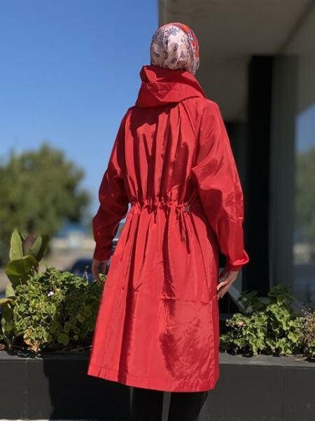 İnvee Fermaurlı Yağmurluk / Kap 6299 KIRMIZI - 1