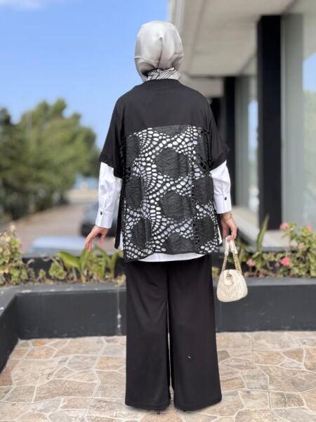 Almarwah Lazer Kesim Detaylı 3 Lü Takım 202879