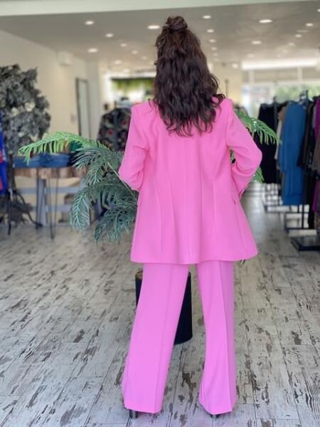 SENNA Lucinda Pembe Ceket/Pantolon Takım 9047S23 PEMBE - 38