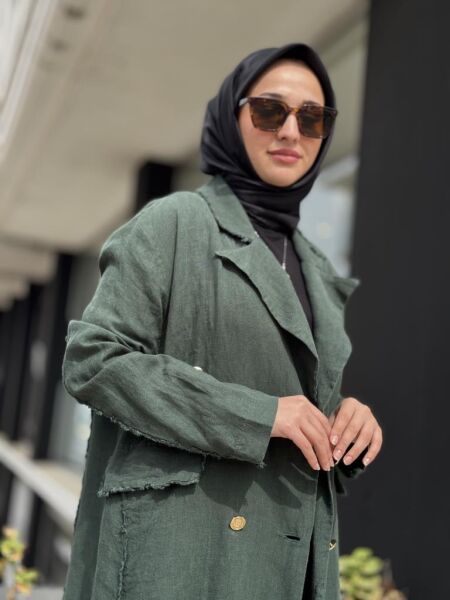 Misswhence Ham Keten Pardesü 37503 YEŞİL - 38