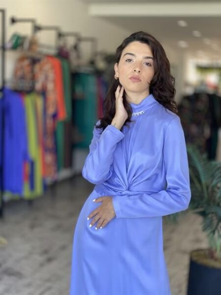 SENNA İnpeza Cupra Lila Elbise 3053S23 LİLA - 40