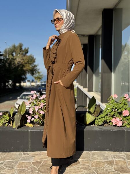 Misswhence Çıtçıtlı Pardesü 36525