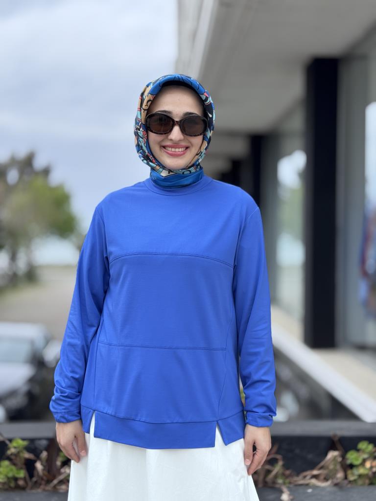 Misswhence Modal Basic Bluz 37030