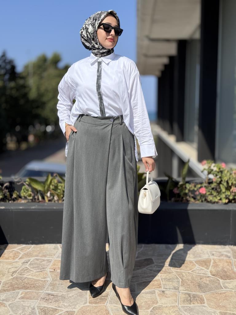 Almarwah Gömlek Etek/Pantolon Takım 202884