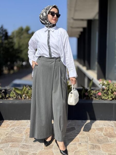 Almarwah Gömlek Etek/Pantolon Takım 202884