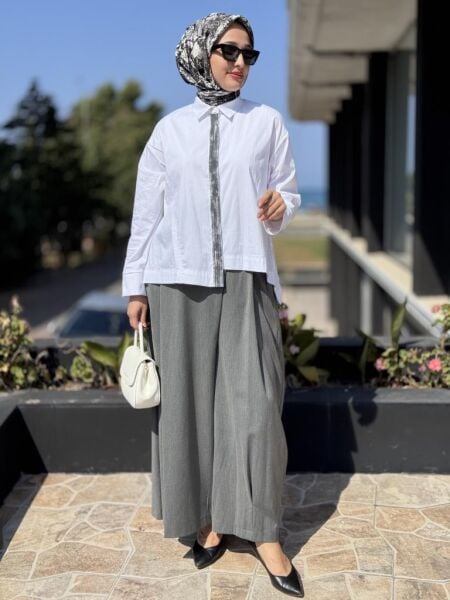 Almarwah Gömlek Etek/Pantolon Takım 202884