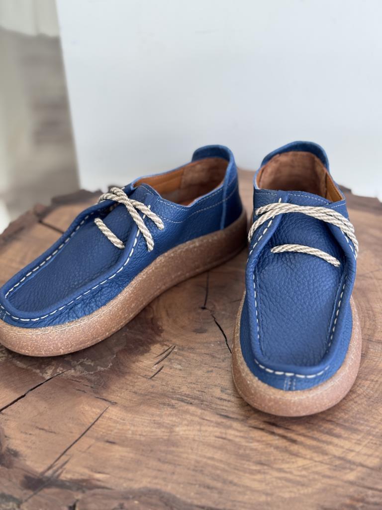 Majensia Towel Bağcıklı Nubuk Ayakkabı 241094 SAKS - 37