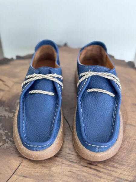 Majensia Towel Bağcıklı Nubuk Ayakkabı 241094 SAKS - 37