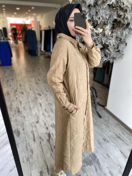 İnvee Çıtçıtlı Gömlek Yaka Kap 7039