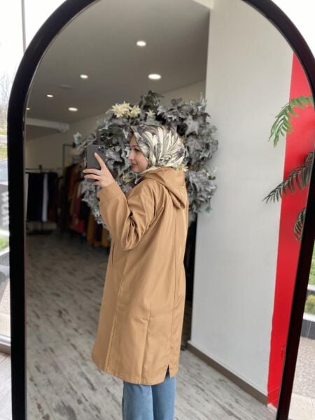 İnvee Çıtçıt ve Fermuar Detaylı Yağmurluk 7064