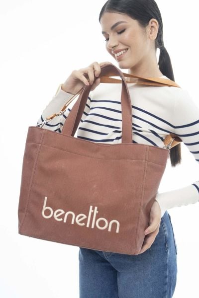 Benetton Kanvas Kol Çantası BNT1163
