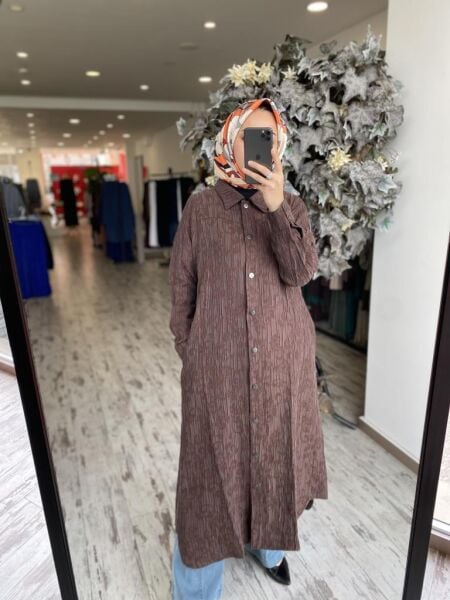 İnvee Çıtçıtlı Kendinden Desenli Tensel Kap 6981