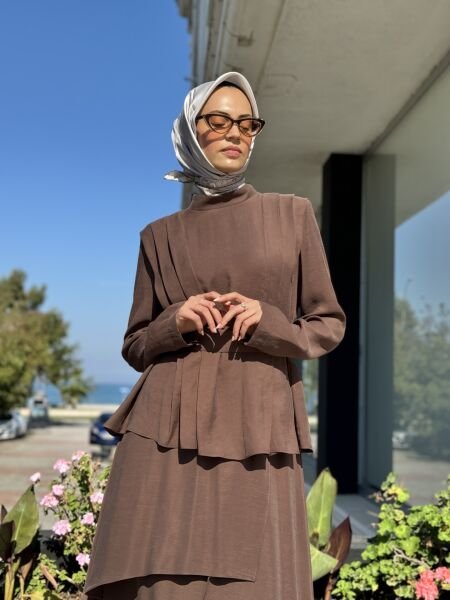 Almarwah Tunik Etek Takım 202673
