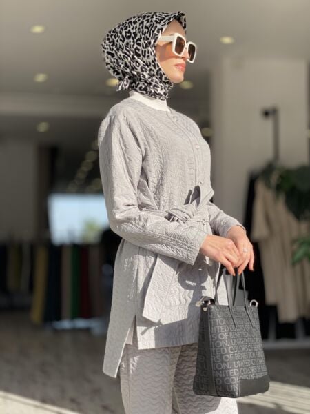 Qupra Kapitone Ceket Pantolon Takım QAV52089